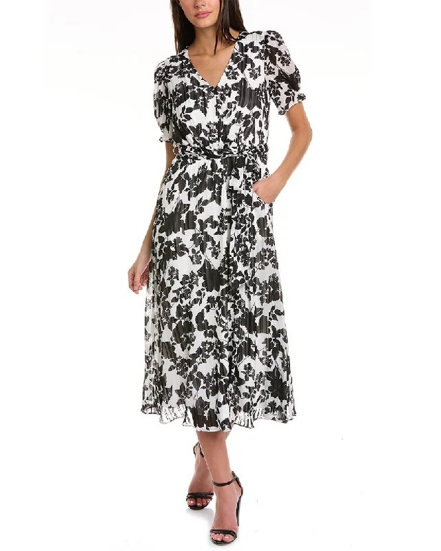 Anne Klein Stella Midi Dress Stylish Silk Midi Dress