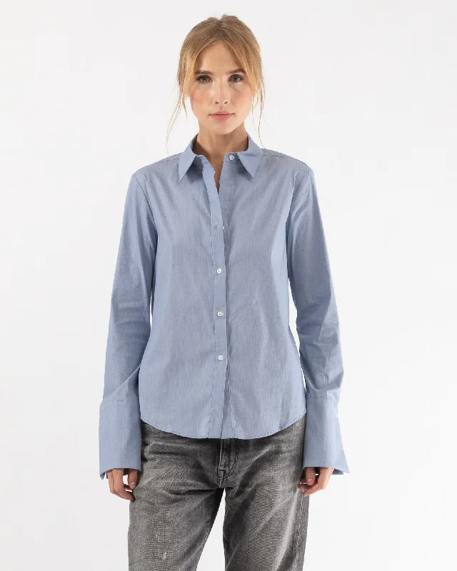 Bessette Shirt Relaxed Cotton Short Shirt