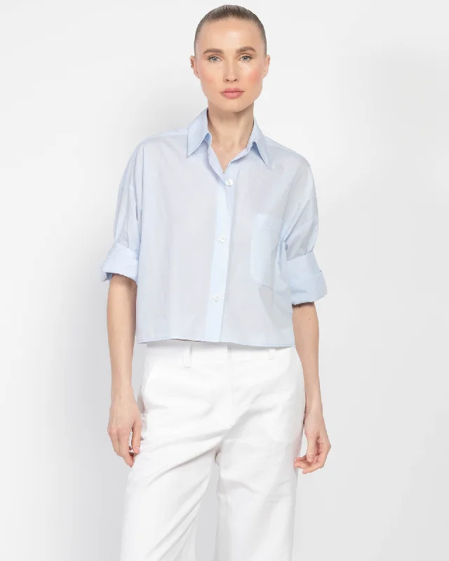 Next Ex Shirt Stylish Split-Hem Short Shirt