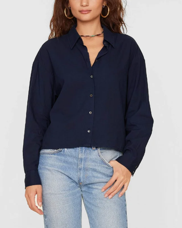 Dawson Shirt Comfortable Peplum Short Shirt