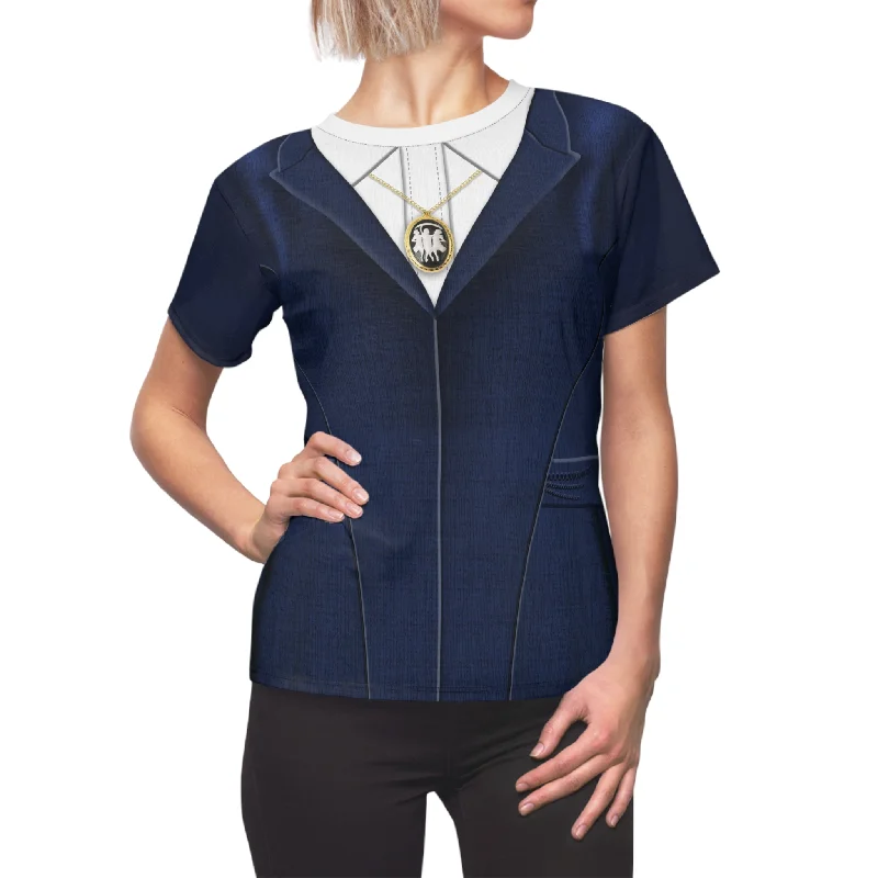Agatha Harkness Women's Shirt, Agatha All Along Series Costume Cozy Linen Short Shirt Agatha Harkness Women's Shirt, Agatha All Along Series Costume Cozy Linen Short Shirt