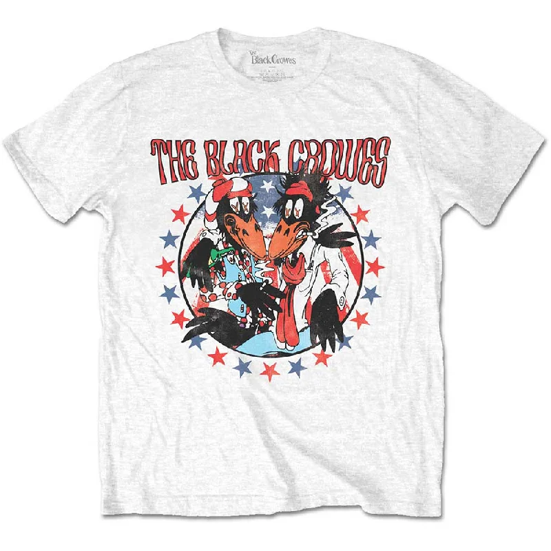 The Black Crowes | Official Band T-Shirt | Americana Hooded Caped Shawl Collar