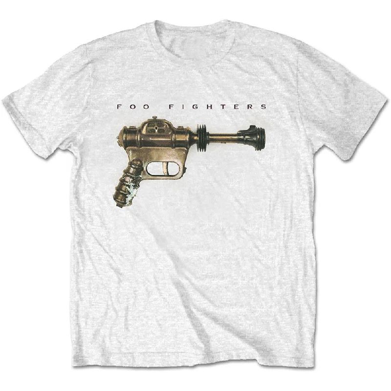 Foo Fighters | Official Band T-Shirt | Ray Gun Sequined Glittery Shiny