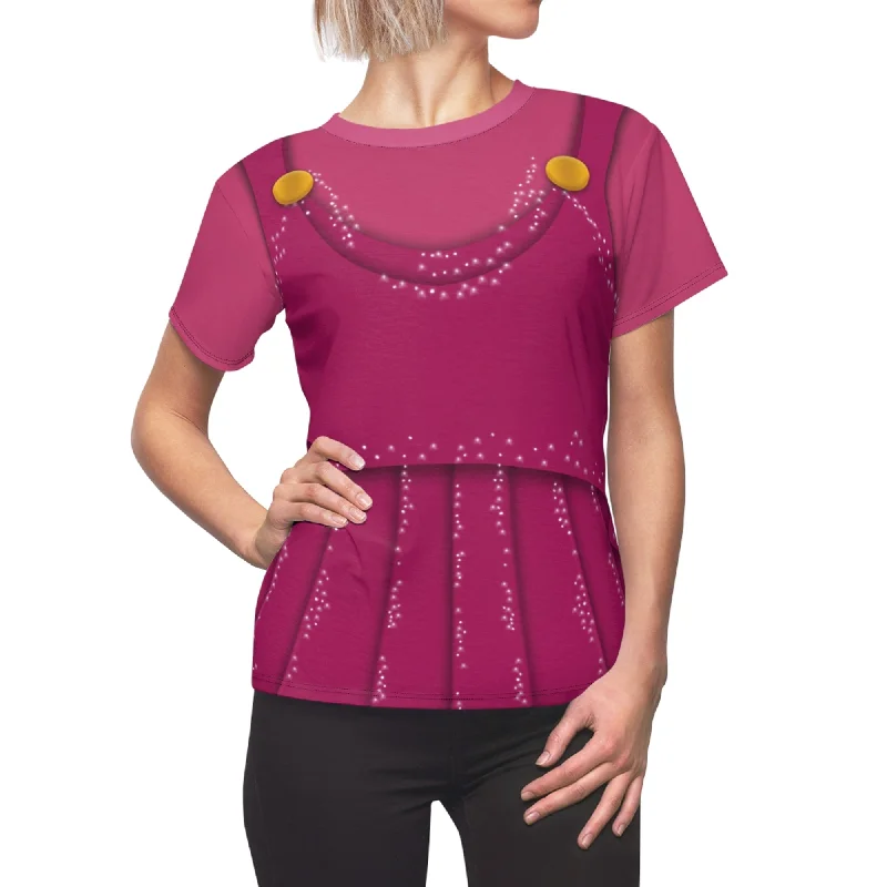 Hera Women's Shirt, Hercules Costume Modern Fit Short Sleeve