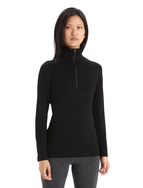 ICEBREAKER BASELAYER SHIRT 260 TECH HALF ZIP Relaxed Short Sleeve Tee