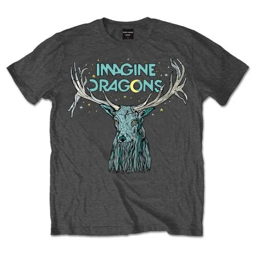 Imagine Dragons | Official Band T-shirt | Elk in Stars Terry Blend Velvet Blend Canvas Blend