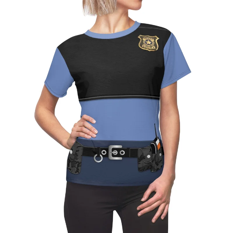 Judy Hopps Women Shirt, Zootopia Costume Comfortable Short Sleeve Tee