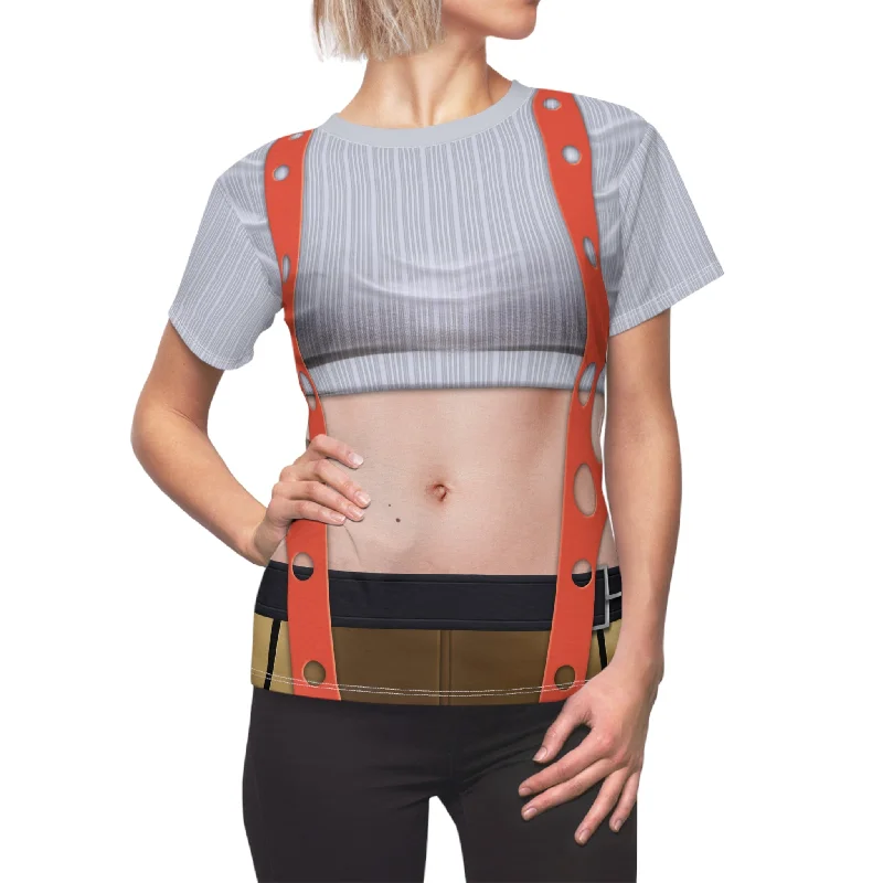 Leeloo Women's Shirt, Fifth Element Costume Stylish Crew Neck Shirt