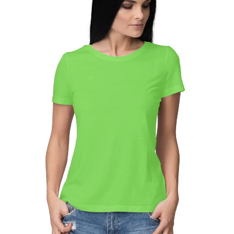 liril Green - Plain Women's t-shirt Fashionable Trendy Casual