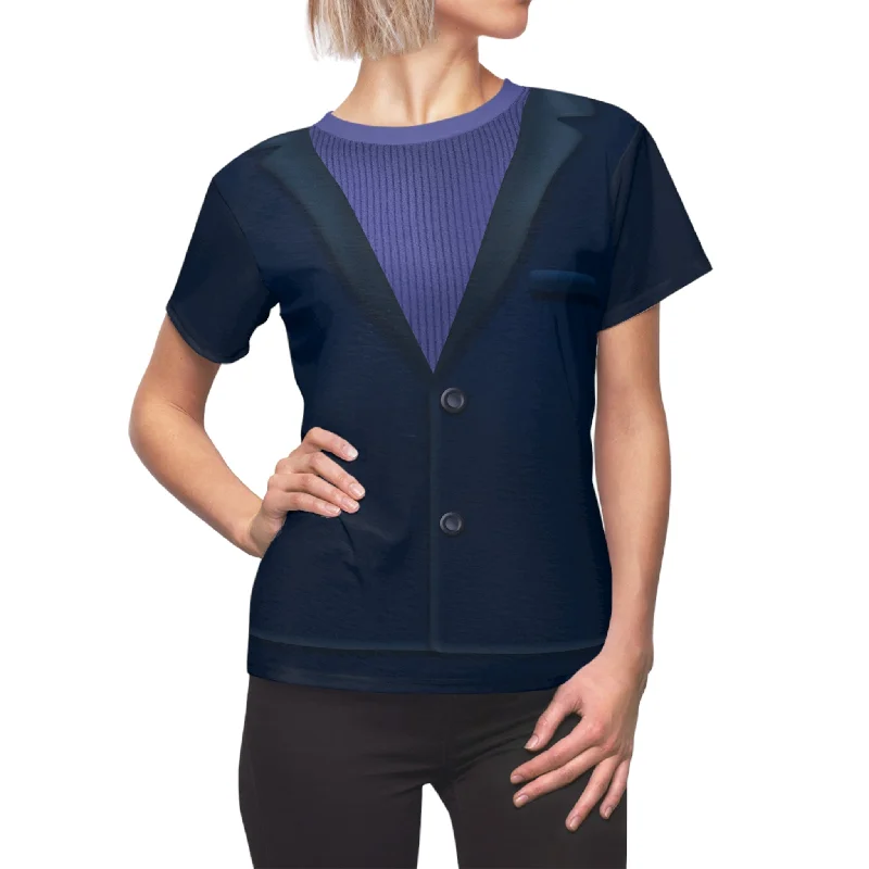 Mindy Parker Women's Shirt, Bolt Costume Comfortable Peplum Short Shirt