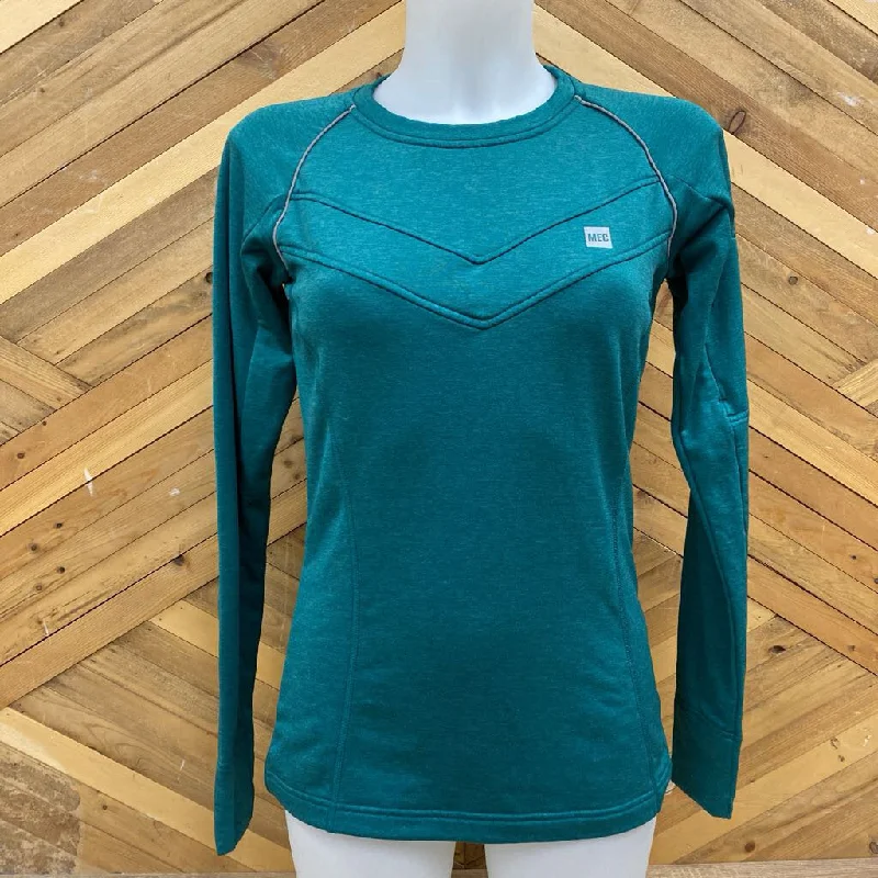 Mountain Equipment Company - Women's Slim Flit L/S Shirt - MSRP$48: Green-women-SM Fashionable Short Sleeve Vest Mountain Equipment Company - Women's Slim Flit L/S Shirt - MSRP$48: Green-women-SM Fashionable Short Sleeve Vest