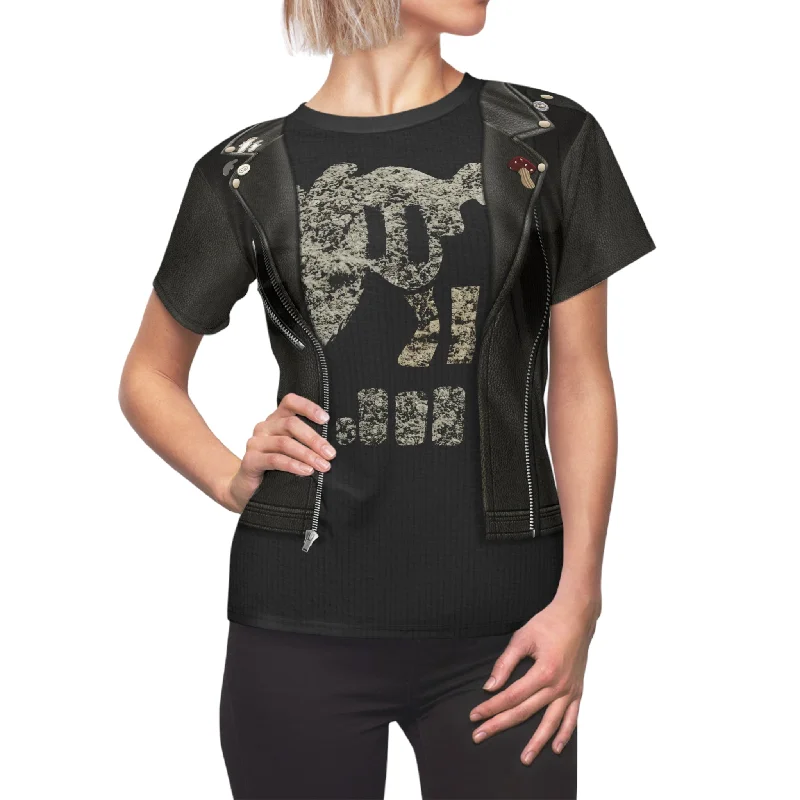 Negasonic Teenage Warhead Women's Shirt, Deadpool & Wolverine Costume Trendy Summer Short Sleeve