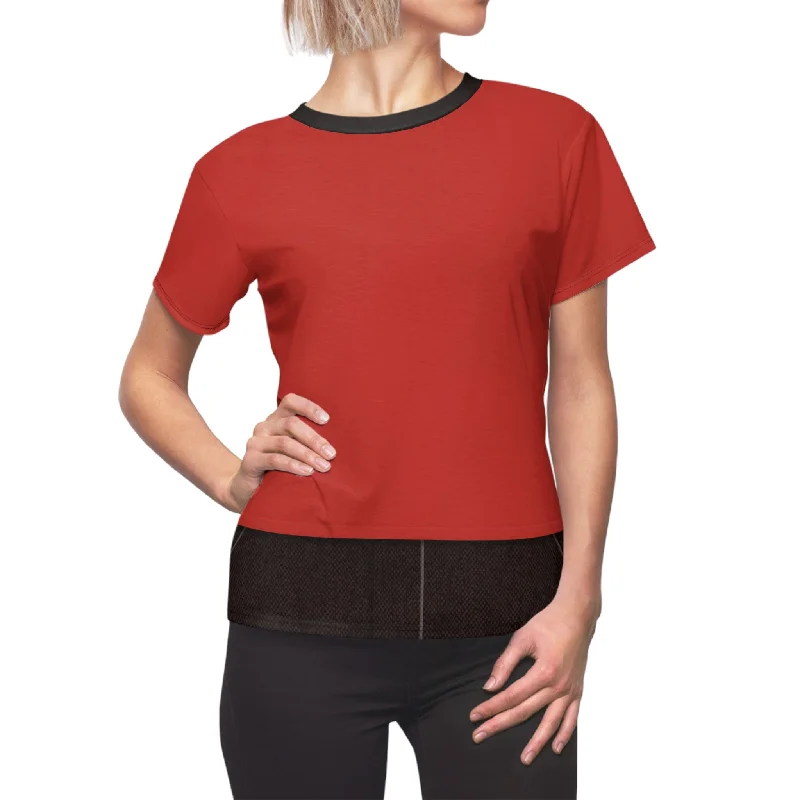 Penny Forrester Women's Shirt, Bolt Costume Casual Button-Up Short Tee