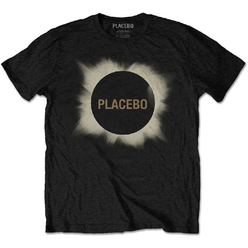 Placebo | Official Band T-Shirt | Eclipse Hooded Caped Shawl Collar