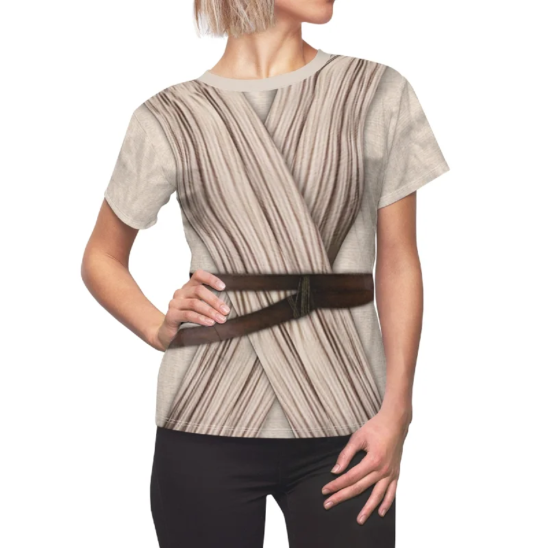 Rey Women Shirt, Star Wars Costume Comfortable Short Sleeve Tee