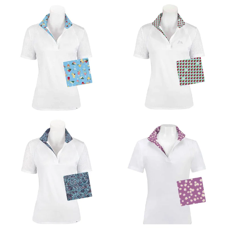 RJ Classics- Sadie Show Shirts Trendy Print Short Sleeve