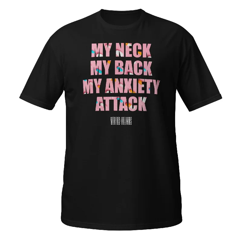 Shirt - Unisex: Verified Villains - Anxiety Modern Short Sleeve Top