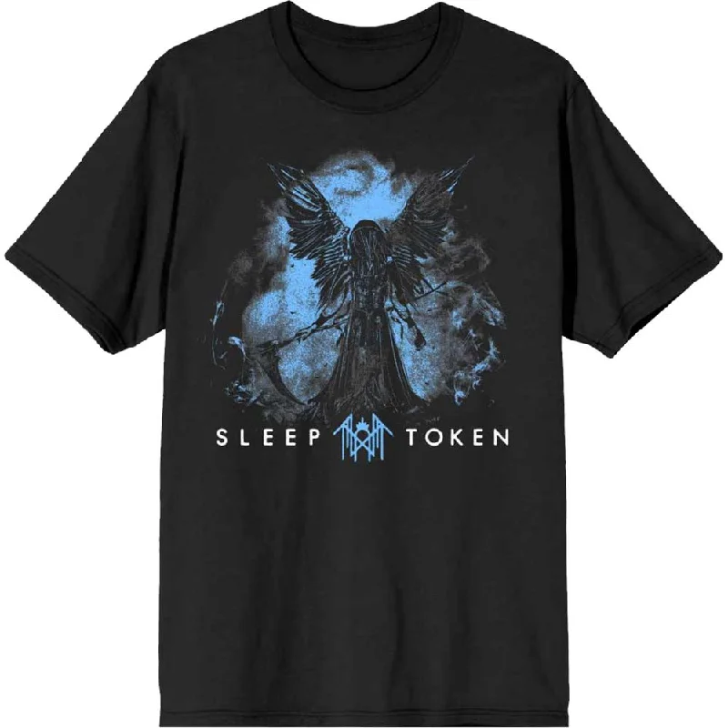 Sleep Token | Official Band T-Shirt | Take Me Back To Eden Smoke Sequined Glittery Shiny