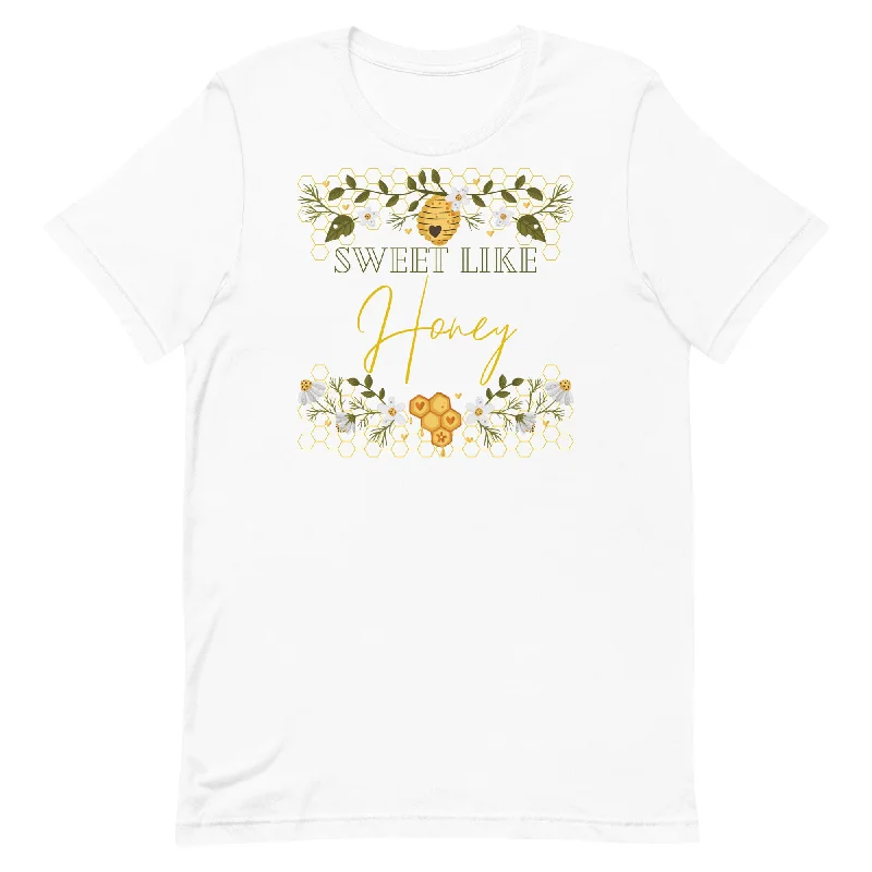 Sweet Like Honey Unisex t-shirt Chenille Blend Fleece Blend Nylon Blend