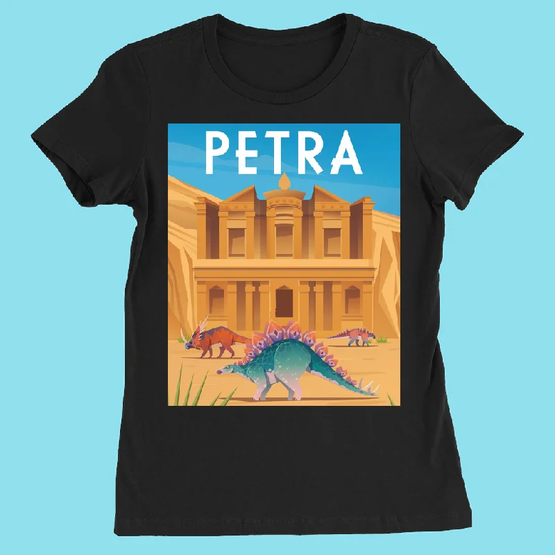 Women Petra T-Shirt Front Pockets Side Pockets Patch Pockets