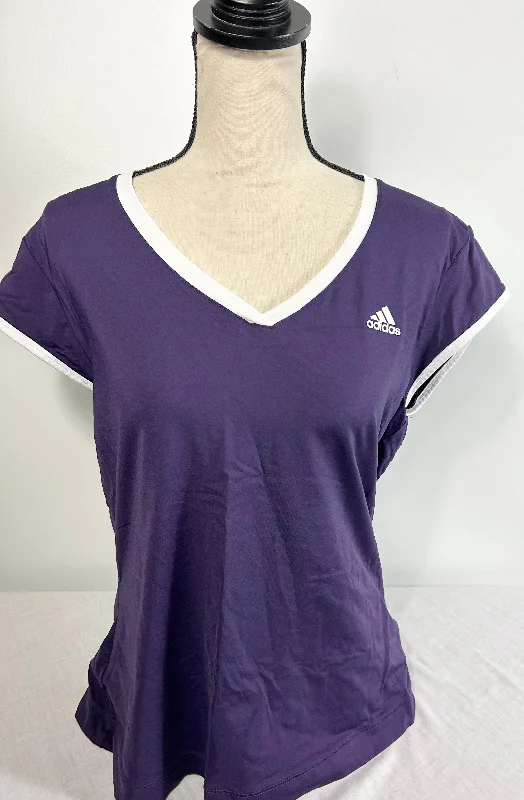 Womens Adidas Shirt Size Large Comfortable Graphic Short Sleeve