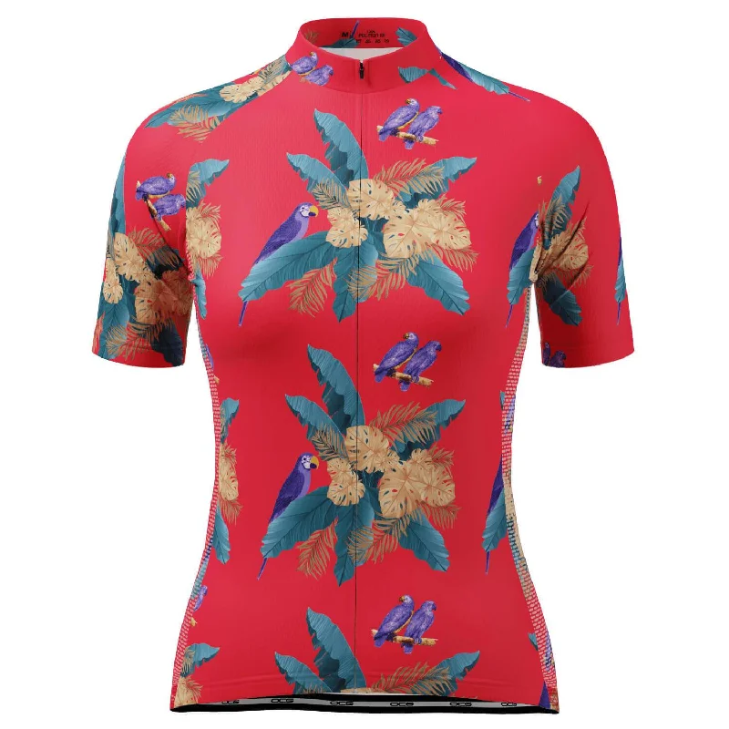 Women's The Selleck Hawaiian Shirt Short Sleeve Cycling Jersey Soft Flowing Short Shirt Women's The Selleck Hawaiian Shirt Short Sleeve Cycling Jersey Soft Flowing Short Shirt