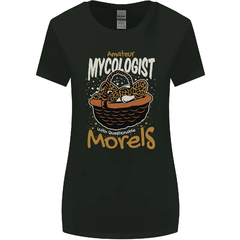 Amateur Mycologist Funny Mushroom Womens Wider Cut T-Shirt Plaid T-Shirt Polka Dot Checkered Amateur Mycologist Funny Mushroom Womens Wider Cut T-Shirt Plaid T-Shirt Polka Dot Checkered