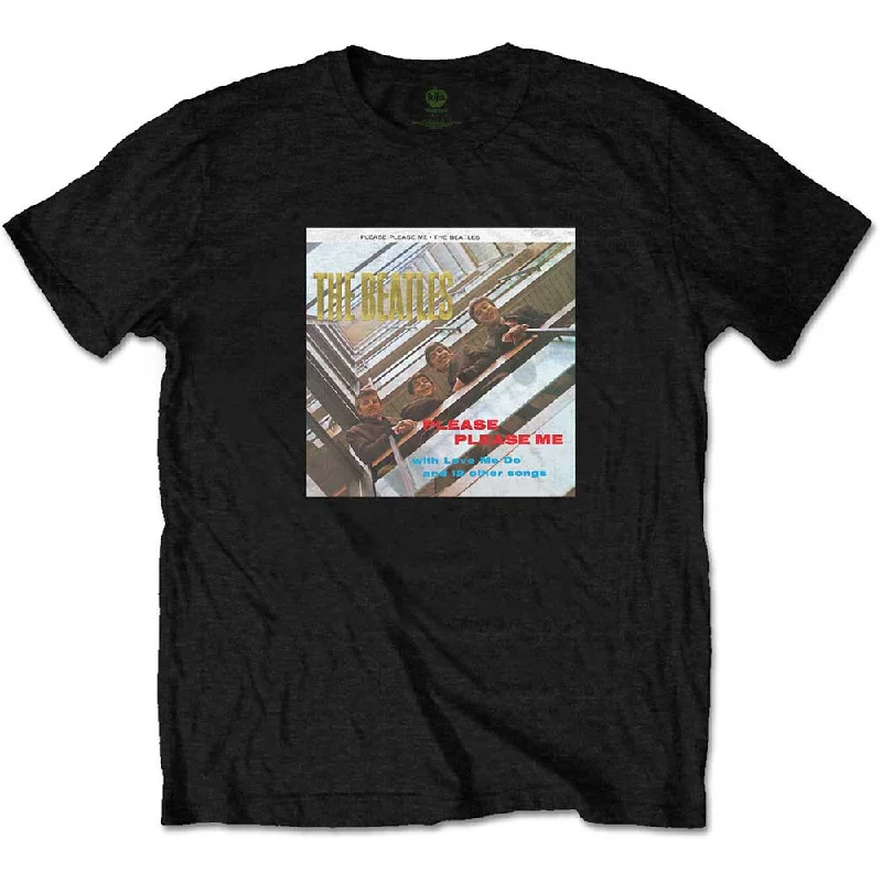 The Beatles | Official Band T-Shirt | Please Please Me Gold (Foiled) Layered Multi-layer Single Layer The Beatles | Official Band T-Shirt | Please Please Me Gold (Foiled) Layered Multi-layer Single Layer