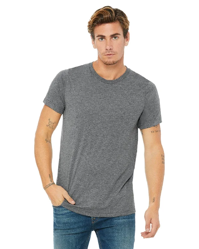 Bella+Canvas Triblend T-Shirt | Grey Triblend Elasticated Padded Insulated