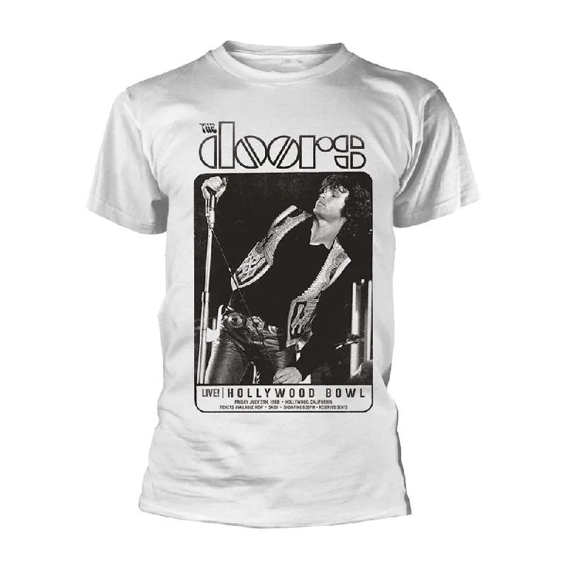 The Doors Unisex T-shirt: Border Line Mesh Blend Leather Blend Suede Blend