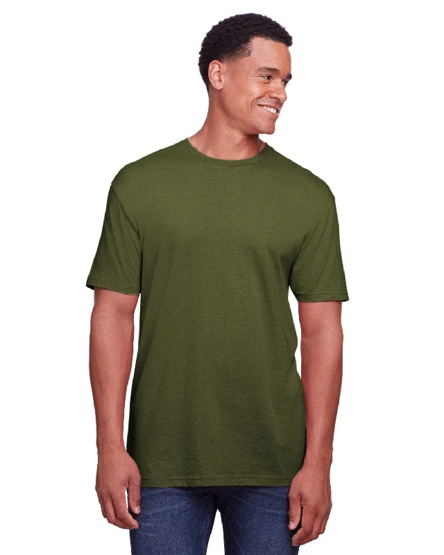 Gildan Mens Softstyle CVC T-Shirt | Cactus Plaid T-Shirt Polka Dot Checkered