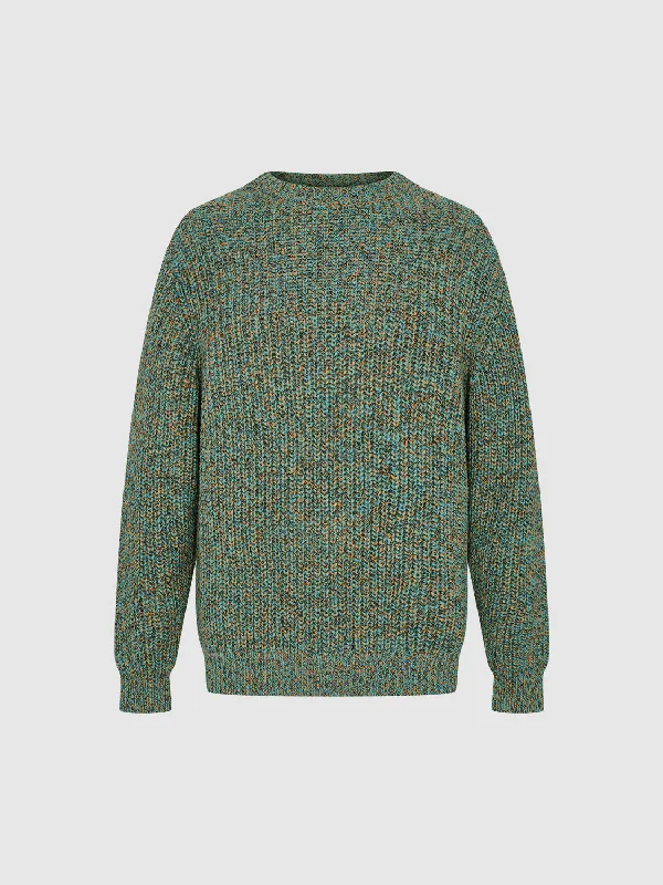 Knitted T-Shirts Real Fur Shearling Chenille