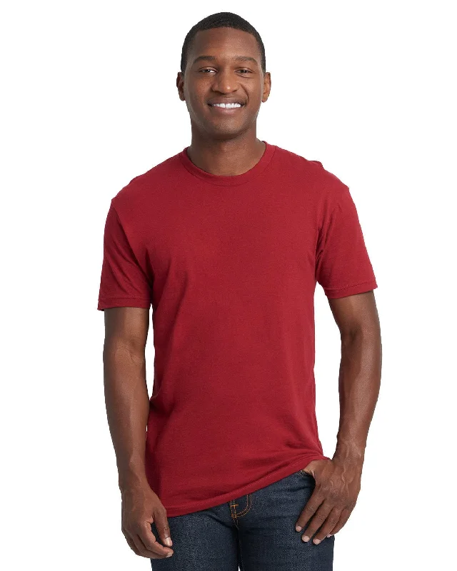 Next Level Unisex Short Sleeve T-Shirt | Cardinal Wool Fabric Cashmere Fabric Tweed Fabric Next Level Unisex Short Sleeve T-Shirt | Cardinal Wool Fabric Cashmere Fabric Tweed Fabric