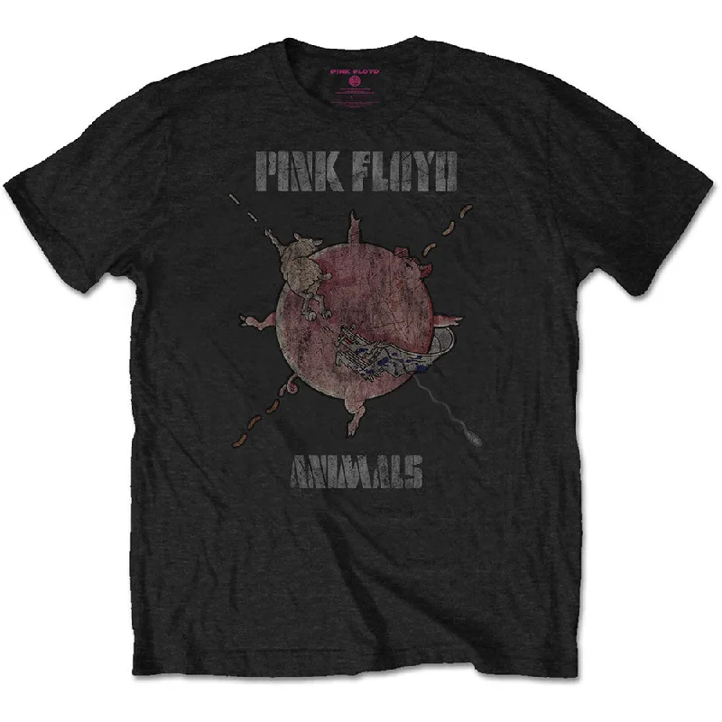 Pink Floyd | Official Band T-Shirt | Sheep Chase Sequined Glittery Shiny