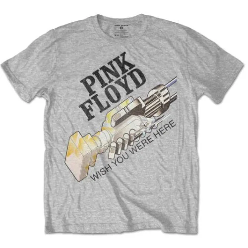 Pink Floyd | Official Band T-Shirt | WYWH Robot Shake Notch Collar Peter Pan Collar Cowl Neck Pink Floyd | Official Band T-Shirt | WYWH Robot Shake Notch Collar Peter Pan Collar Cowl Neck