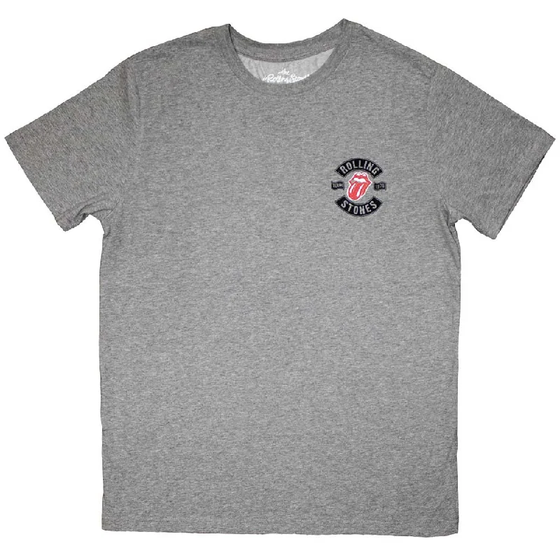 The Rolling Stones | Official Band T-Shirt | Mini Tour '78 Logo Polka Dot Checkered Tartan
