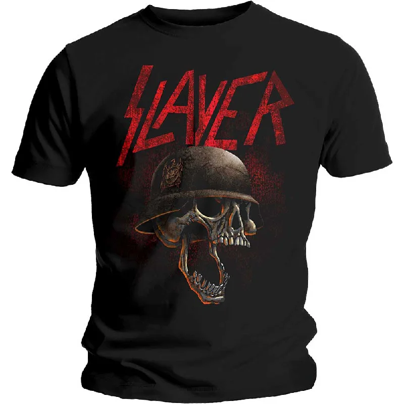 Slayer | Official Band T-Shirt | Hellmitt Fitted T-Shirt Seamless Stretchy