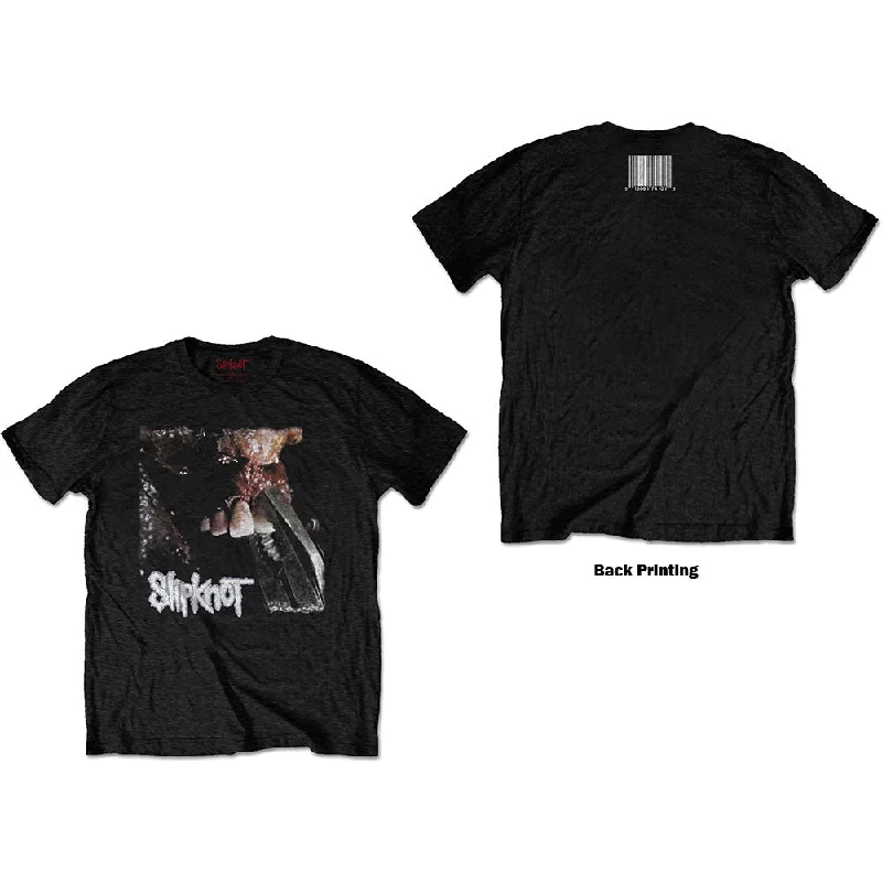 Slipknot | Official Band T-Shirt | Pulling T-Shirtth (Back Print) Satin Fabric Silk Fabric Chiffon Fabric Slipknot | Official Band T-Shirt | Pulling T-Shirtth (Back Print) Satin Fabric Silk Fabric Chiffon Fabric