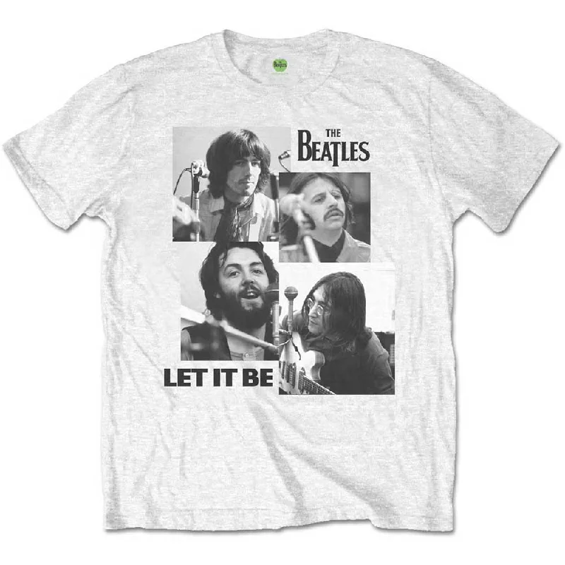 The Beatles | Official Band T-Shirt | Let it Be Iron Safe Non-Iron Wrinkle Free