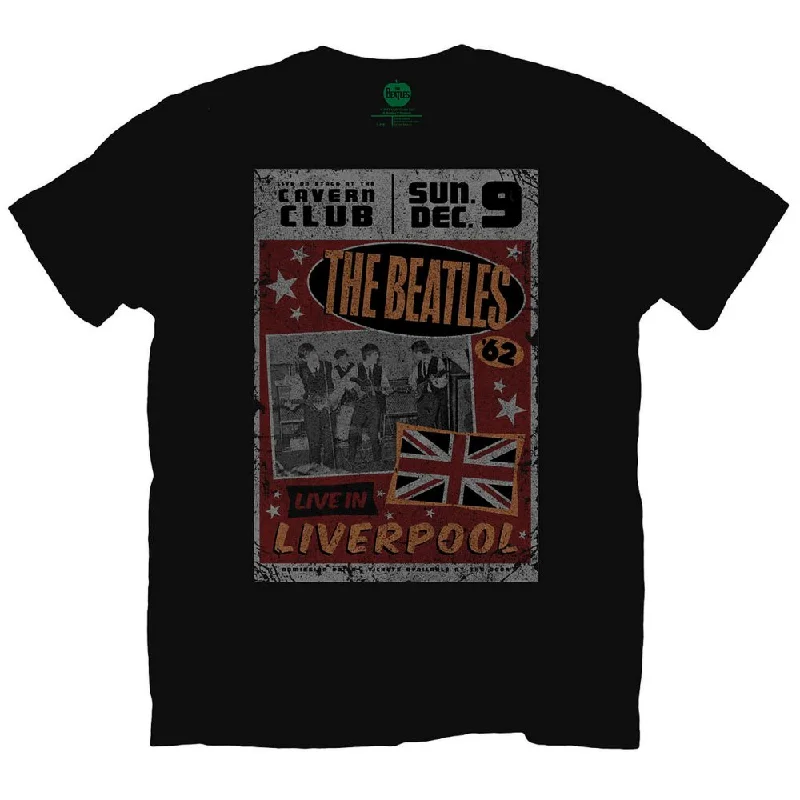 The Beatles | Official Band T-Shirt | Live in Liverpool Seamless Knitted Crochet