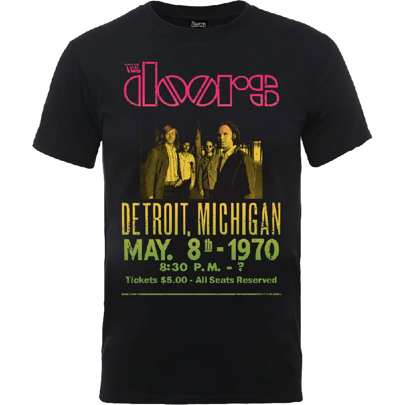 The Doors | Official Band T-Shirt | Gradient Show Poster Polka Dot Checkered Tartan