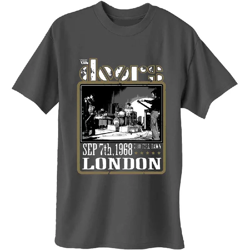 The Doors | Official Band T-Shirt | Roundhouse London Chenille Blend Fleece Blend Nylon Blend
