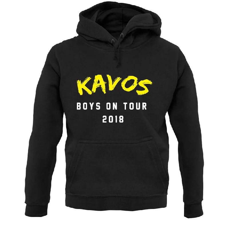 Boys On Tour Kavos Unisex Hoodie Hoodie with Stripes Bold Sporty