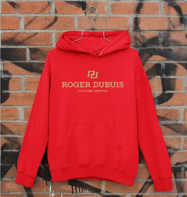 Roger Dubuis Unisex Hoodie for Men/Women Cotton Hoodie Fleece Lining Warmth