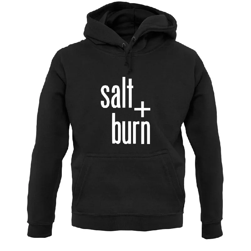 Salt And Burn Unisex Hoodie Hoodie with Snap Buttons Easy Quick