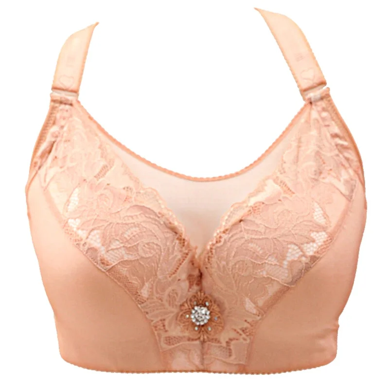 Plus Size Full Cup Big Size Bras For Women Soft Strapless Bra