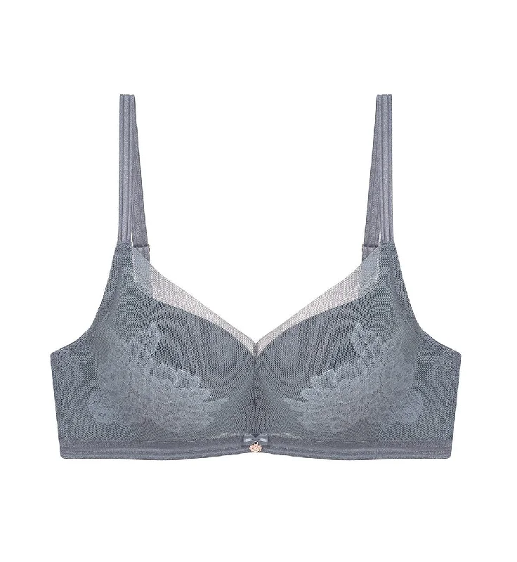 FLORALE PAEONIA WIRED BALCONY BRA Soft Cotton Bra