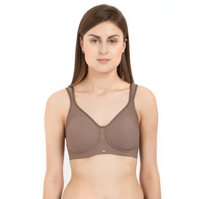 Full Coverage Minimizer Non Padded Non Wired Bra CB-328 Elegant Cotton Bra