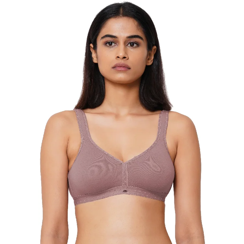 Full coverage Non padded Non wired Bra-CB-335 Sleek Push-Up Bra