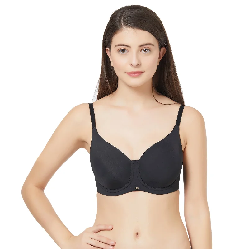 Full Coverage Non padded Wired Bra-CB-203 Soft Mesh Bra